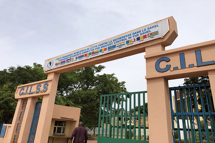 We visited the headquarters of the Permanent Interstate Committee for Drought Control in the Sahel (CILSS, in French). CILSS is leading several water-related activities in the Sahel and participated in the second workshop.