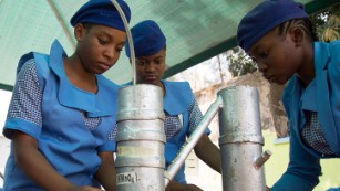 The girls learning science in defiance of Boko Haram